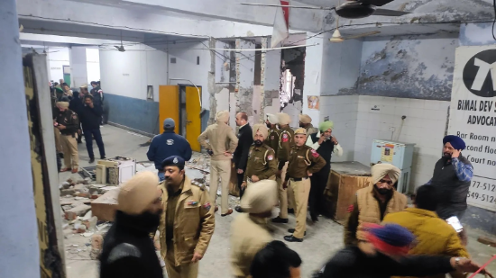 पंजाब : लुधियाना कोर्ट परिसर विस्फोट मामले में 6 लोग अरेस्‍ट