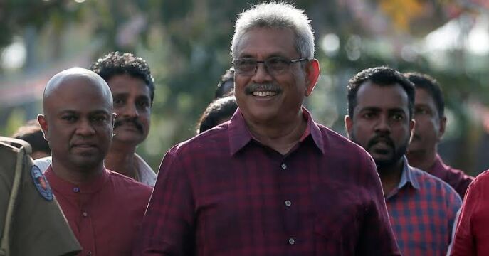श्रीलंका में राष्ट्रपति उम्मीदवार गोतबाया राजपाक्षे मतगणना में आगे