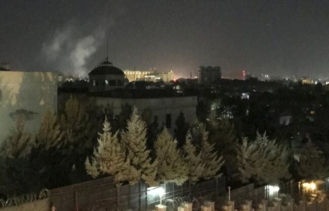 काबुल स्थित अमेरिकी दूतावास के पास बम धमाका