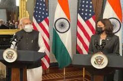 पीएम मोदी ने उपराष्ट्रपति कमला हैरिस को दिया भारत आने का न्योता