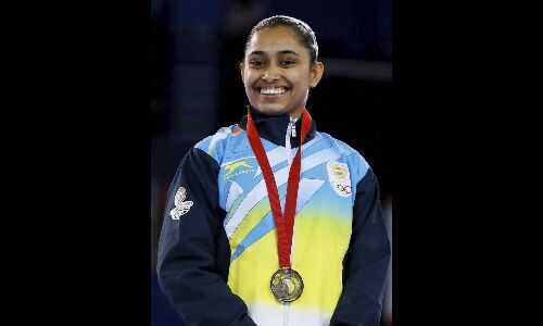 दीपा ने जिम्नास्टिक्स विश्व कप में स्वर्ण पदक जीता