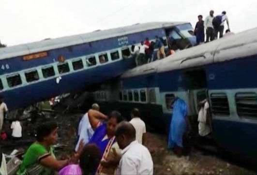मुजफ्फरनगर ट्रेन हादसे में 6 की मौत