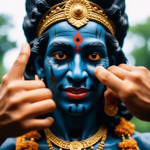 फिर से पीएम बनें नरेंद्र मोदी, शख्स ने उंगली काट कर देवी काली को चढ़ाई बलि