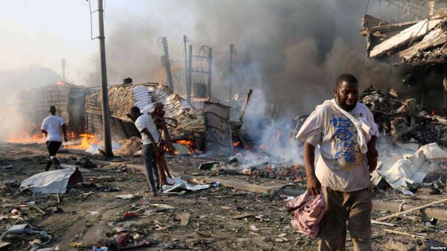सोमालिया : आत्मघाती हमले में सात लोगों की मौत