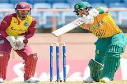 दक्षिण अफ्रीका ने वेस्टइंडीज को 25 रन से हराया