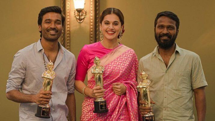 तापसी पन्नू को मिला सर्वश्रेष्ठ अभिनेत्री का पुरस्कार