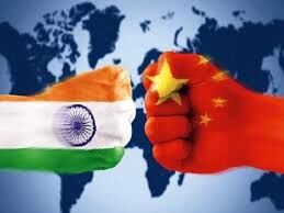 चीन पर भारत का दबाव