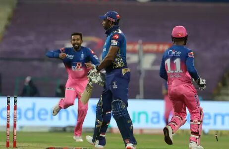आईपीएलःराजस्थान ने बड़े स्कोर का पीछा कर मुम्बई को आठ विकेट से हराया